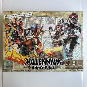 Millennium Blades (Board‎ Game, 2015) CCG Card Simulator Level 99 Games COMPLETE